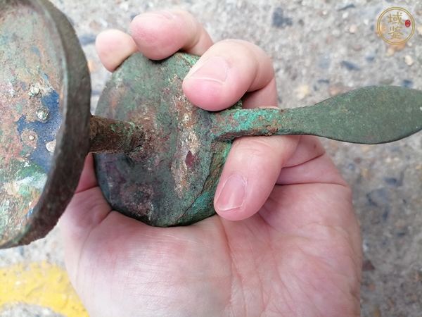 古玩銅器銅燈真品鑒賞圖