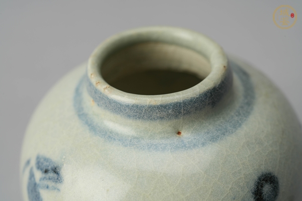 古玩陶瓷青花罐真品鑒賞圖
