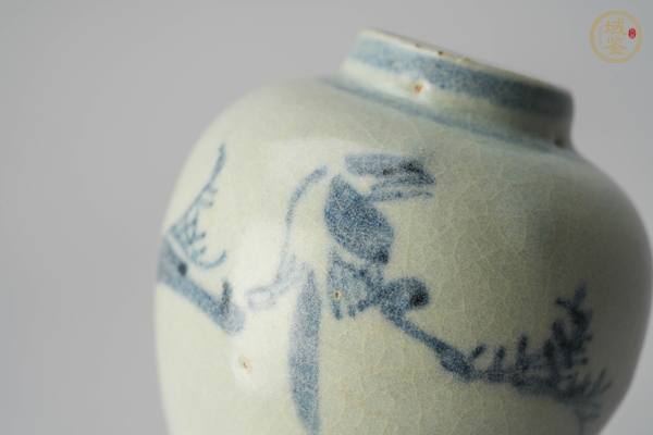 古玩陶瓷青花罐真品鑒賞圖