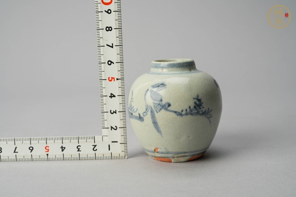 古玩陶瓷青花罐真品鑒賞圖