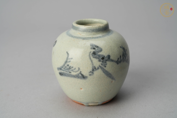 古玩陶瓷青花罐真品鑒賞圖
