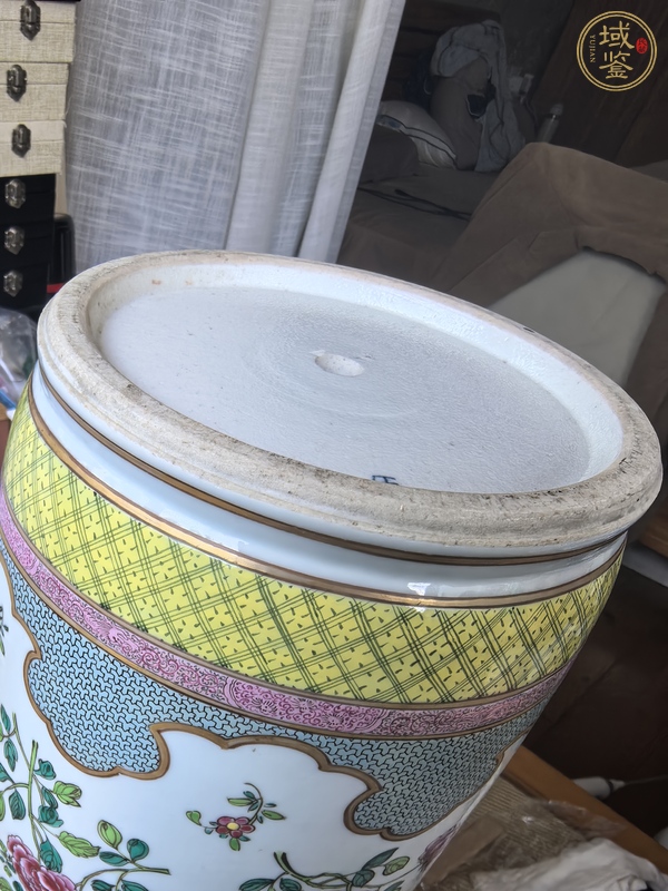 古玩陶瓷粉彩瓶真品鑒賞圖