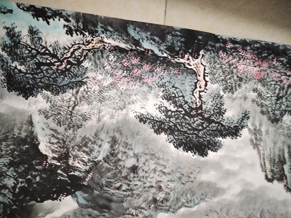 古玩字畫謝瑞新山水拍賣,當(dāng)前價(jià)格18000元