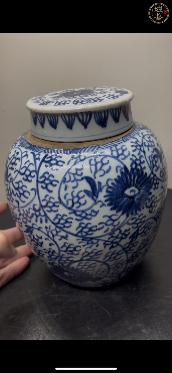 古玩青花罐真品鑒賞圖