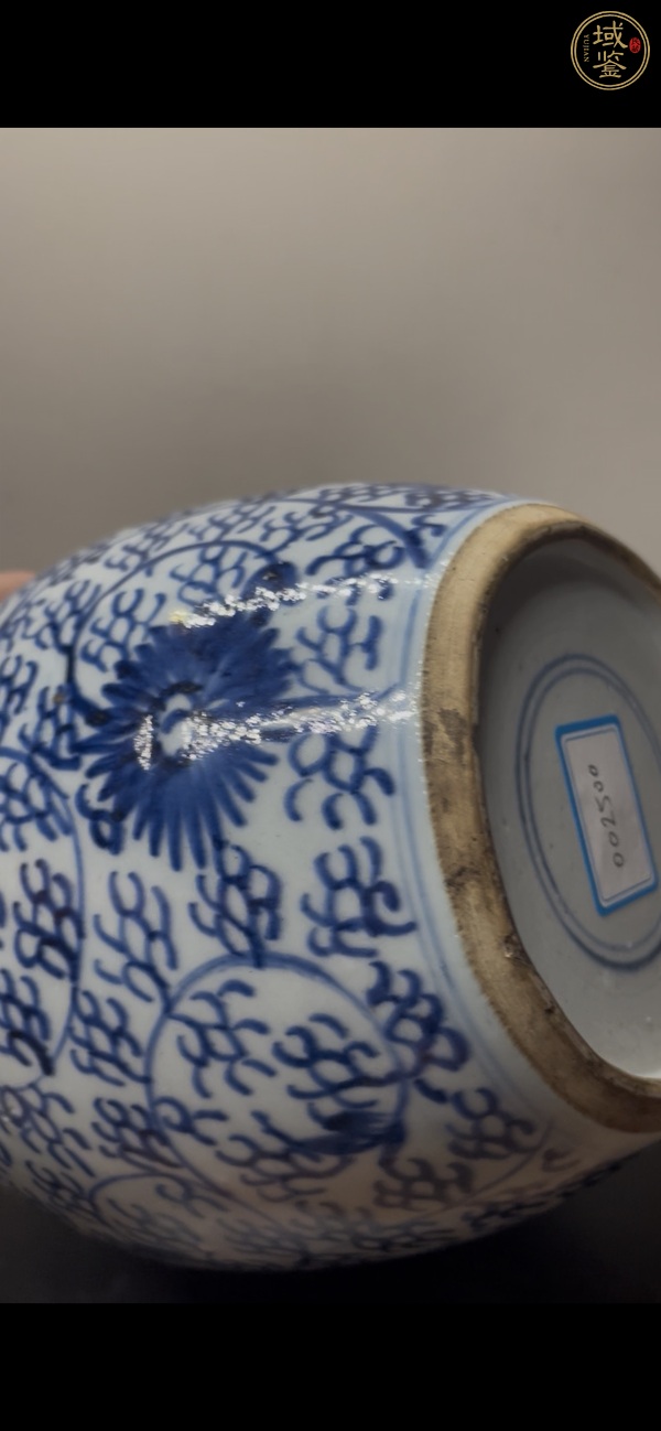 古玩陶瓷青花罐真品鑒賞圖