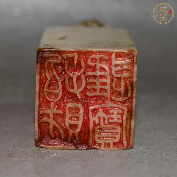 古玩壽山石雕印章真品鑒賞圖