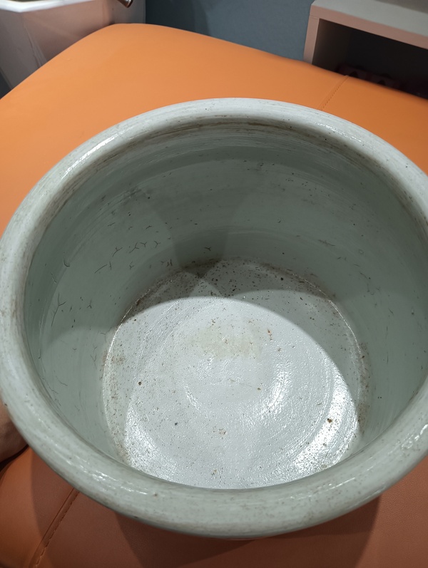 古玩陶瓷青花雙龍戲珠直筒爐拍賣，當前價格6888元