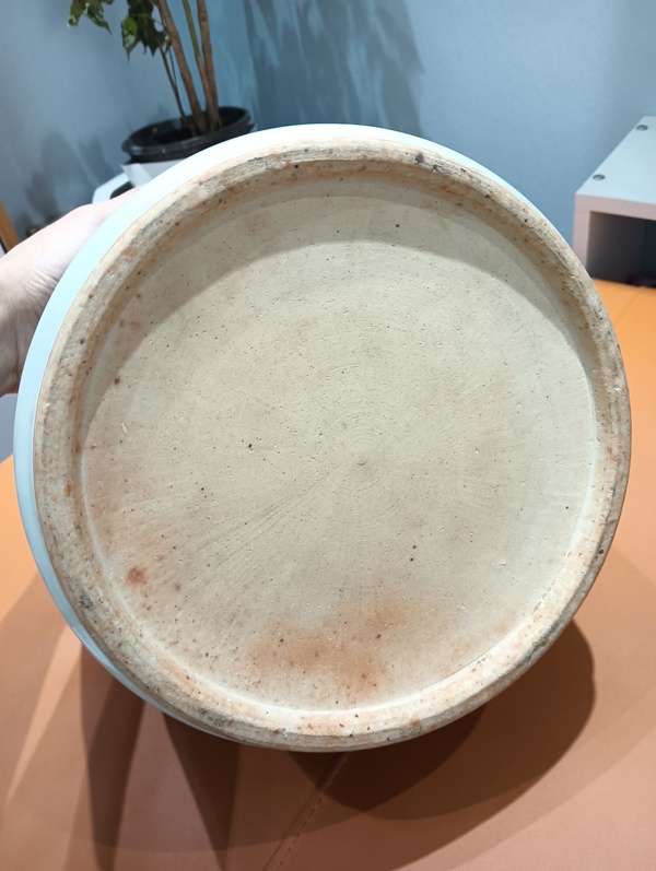 古玩陶瓷青花雙龍戲珠直筒爐拍賣，當前價格6888元