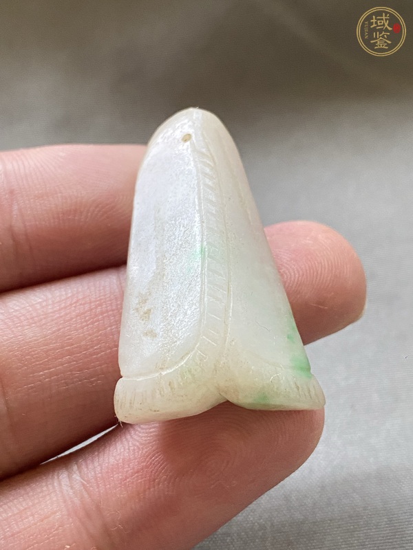古玩玉器翡翠雕“瓜果墜”真品鑒賞圖