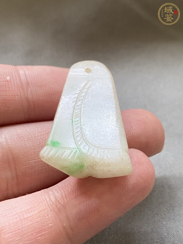古玩玉器翡翠雕“瓜果墜”真品鑒賞圖