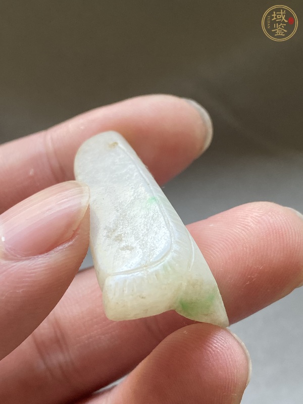 古玩玉器翡翠雕“瓜果墜”真品鑒賞圖