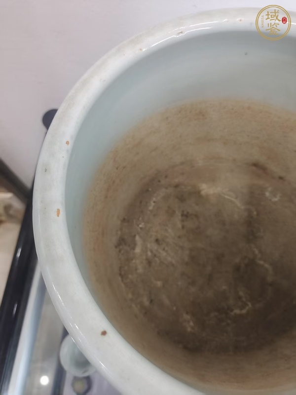 古玩陶瓷青花趕珠龍紋紋爐真品鑒賞圖