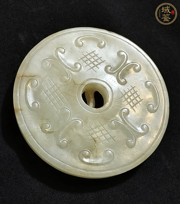 古玩玉器和田玉雕“螭龍紋璧”真品鑒賞圖