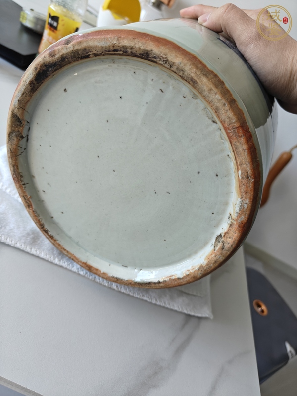 古玩陶瓷鳳凰牡丹青花瓶 真品鑒賞圖