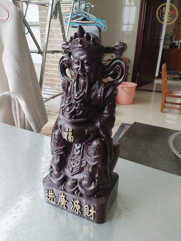 古玩雜項(xiàng)財(cái)神爺真品鑒賞圖