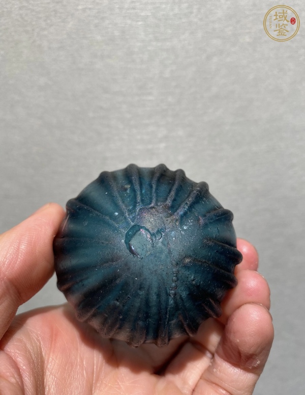 古玩玉器伊斯蘭早期琉璃瓶真品鑒賞圖