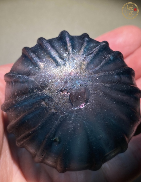 古玩玉器伊斯蘭早期琉璃瓶真品鑒賞圖