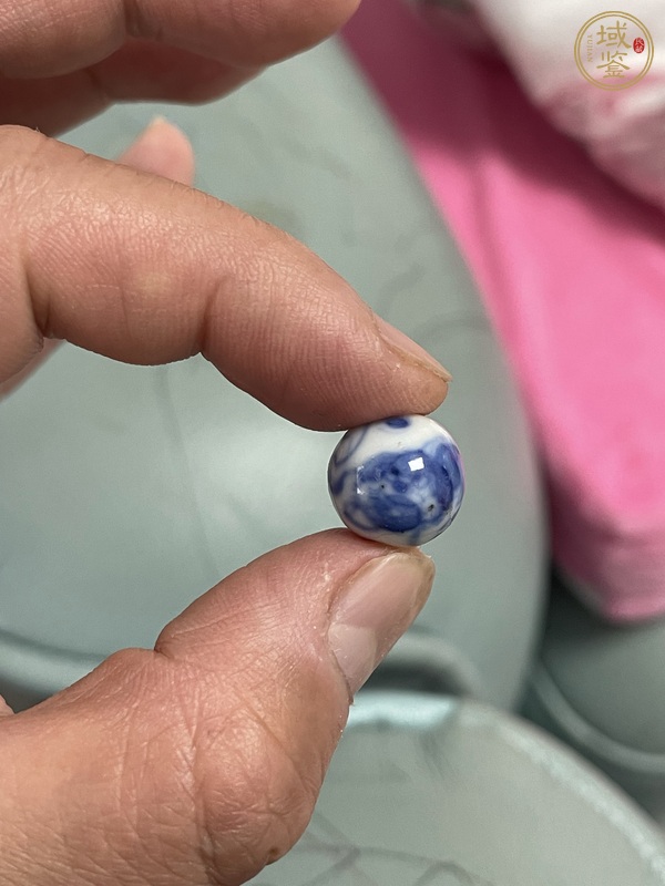 古玩陶瓷青花瓷珠真品鑒賞圖