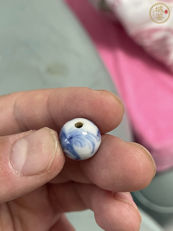 古玩陶瓷青花瓷珠真品鑒賞圖