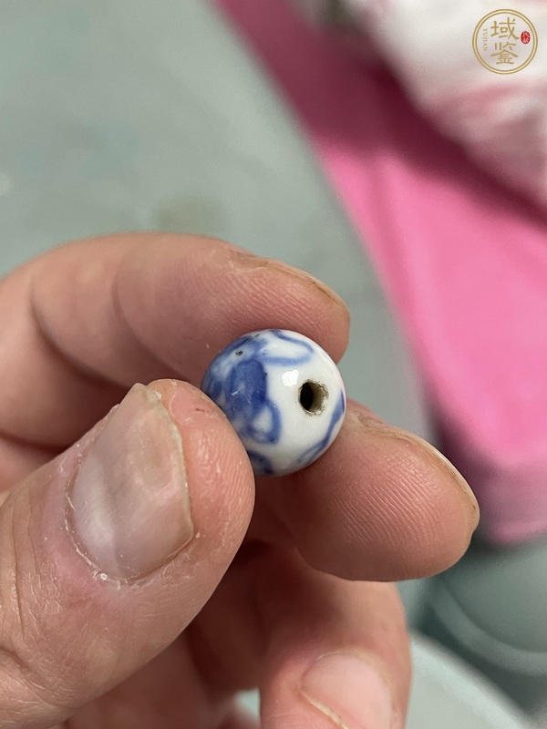 古玩陶瓷青花瓷珠真品鑒賞圖