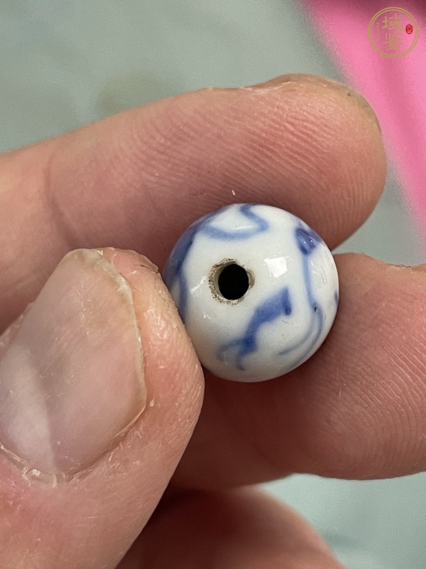 古玩陶瓷青花瓷珠真品鑒賞圖