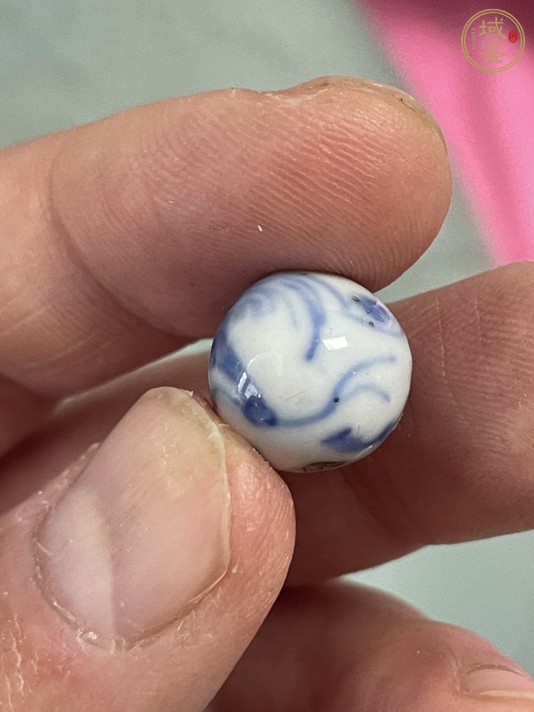 古玩陶瓷青花瓷珠真品鑒賞圖