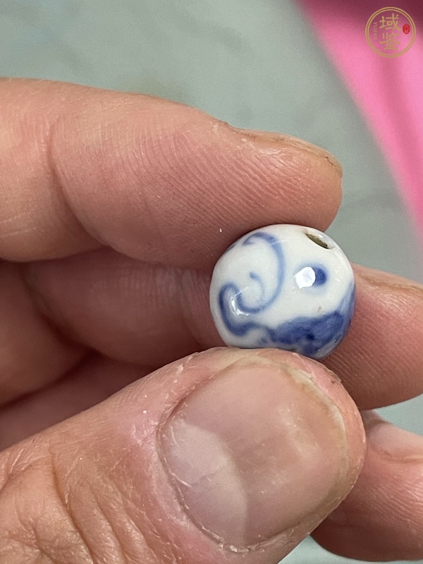 古玩陶瓷青花瓷珠真品鑒賞圖