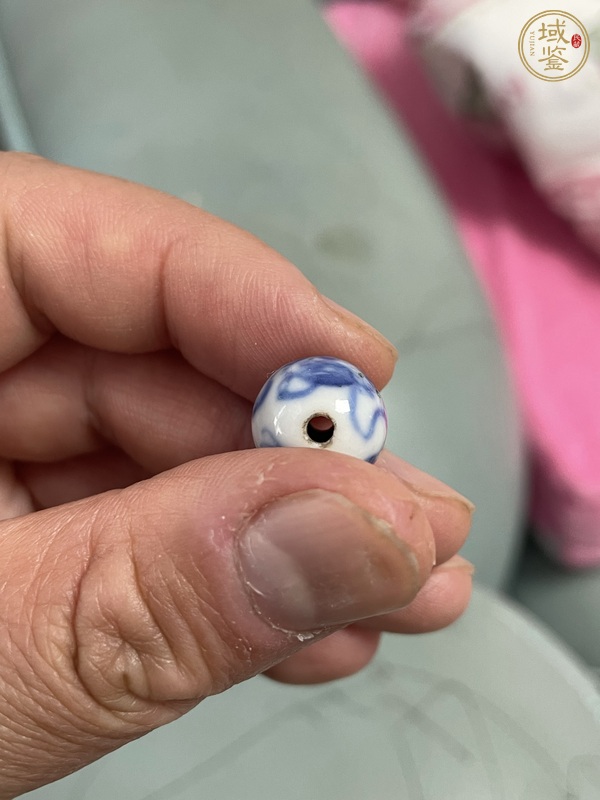 古玩陶瓷青花瓷珠真品鑒賞圖