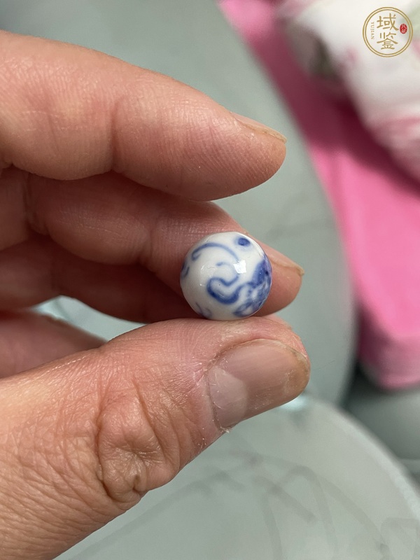古玩陶瓷青花瓷珠真品鑒賞圖