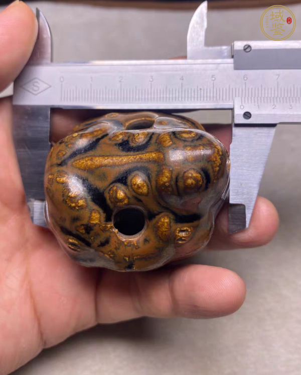 古玩陶瓷蛙型水注真品鑒賞圖