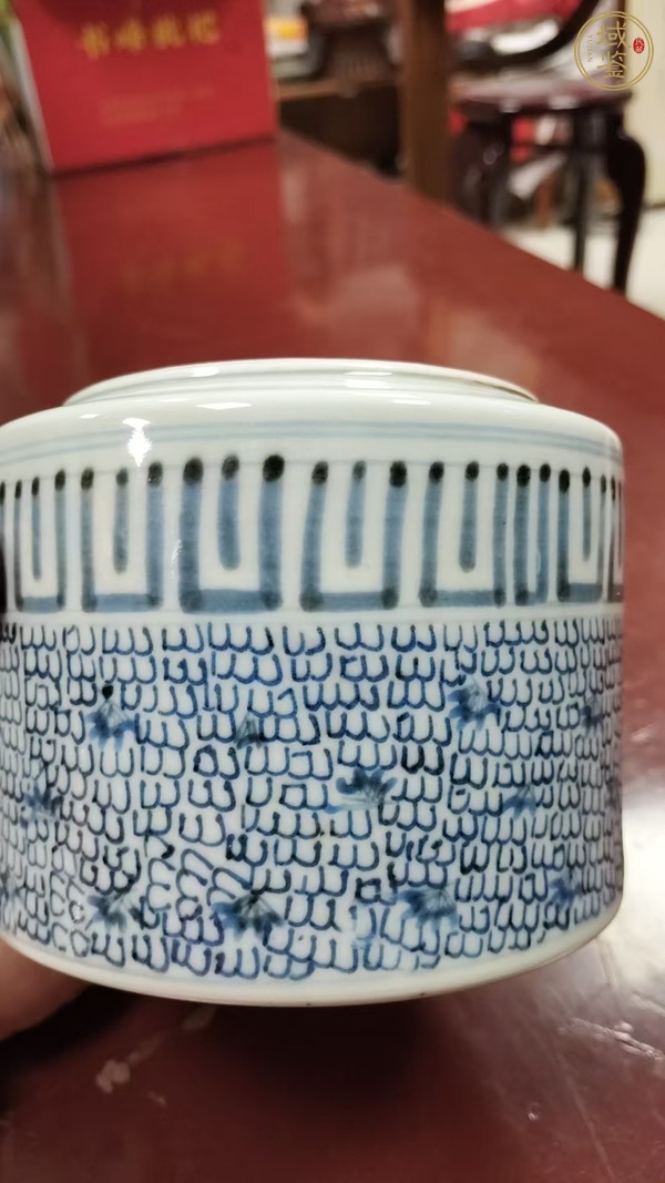 古玩陶瓷青花香爐真品鑒賞圖