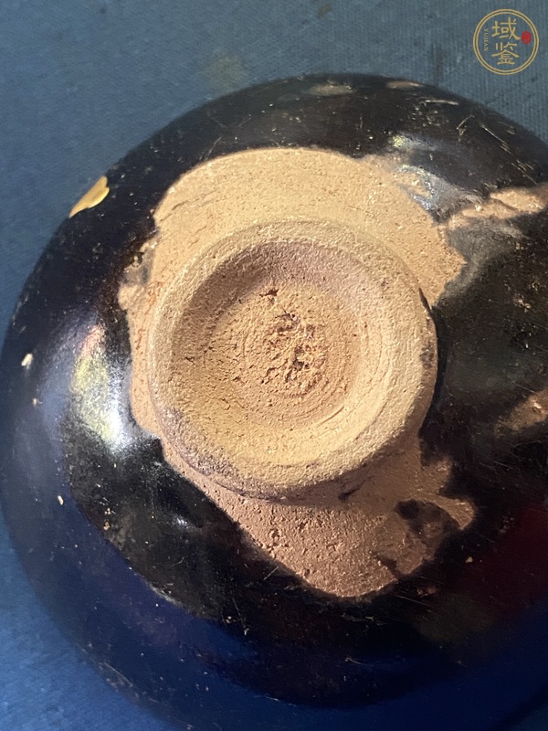 古玩陶瓷福清窯黑釉茶盞真品鑒賞圖