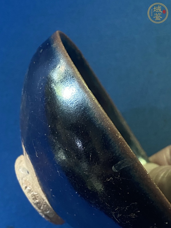 古玩陶瓷福清窯黑釉茶盞真品鑒賞圖