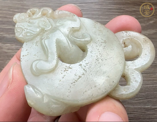 古玩玉子辰佩真品鑒賞圖