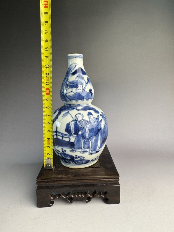 古玩陶瓷葫蘆瓶拍賣，當前價格3200元