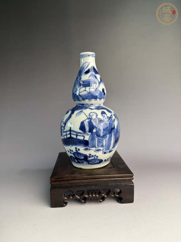 古玩陶瓷葫蘆瓶真品鑒賞圖