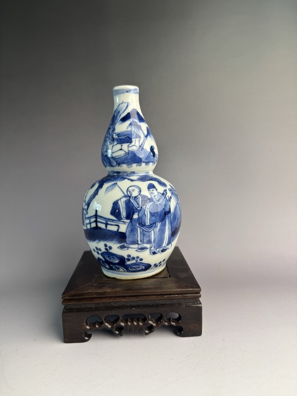 古玩陶瓷葫蘆瓶拍賣，當前價格3200元
