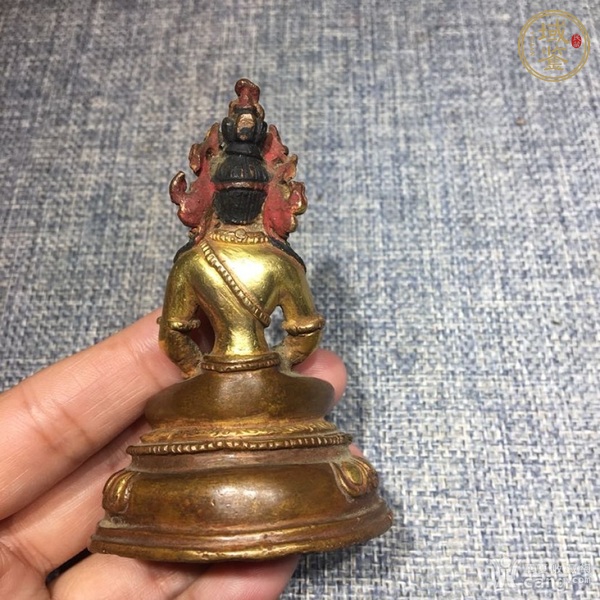 古玩銅器造像真品鑒賞圖