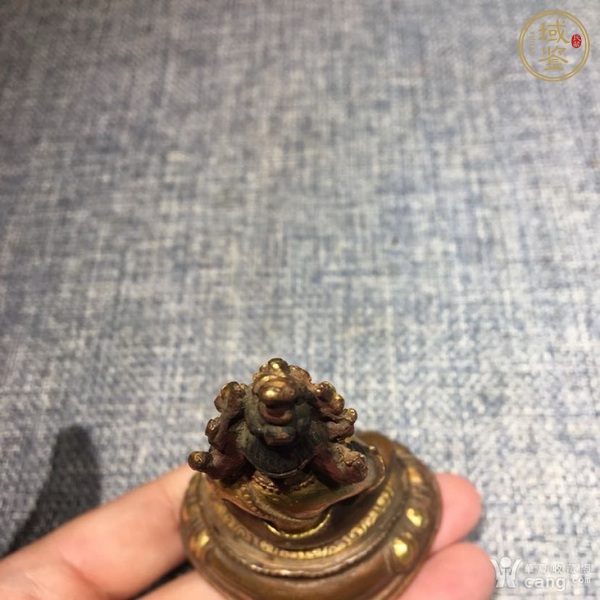 古玩銅器造像真品鑒賞圖