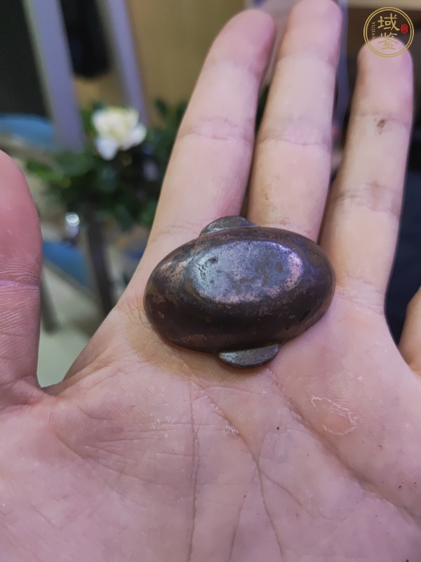 古玩銅器現代仿品青銅耳杯真品鑒賞圖