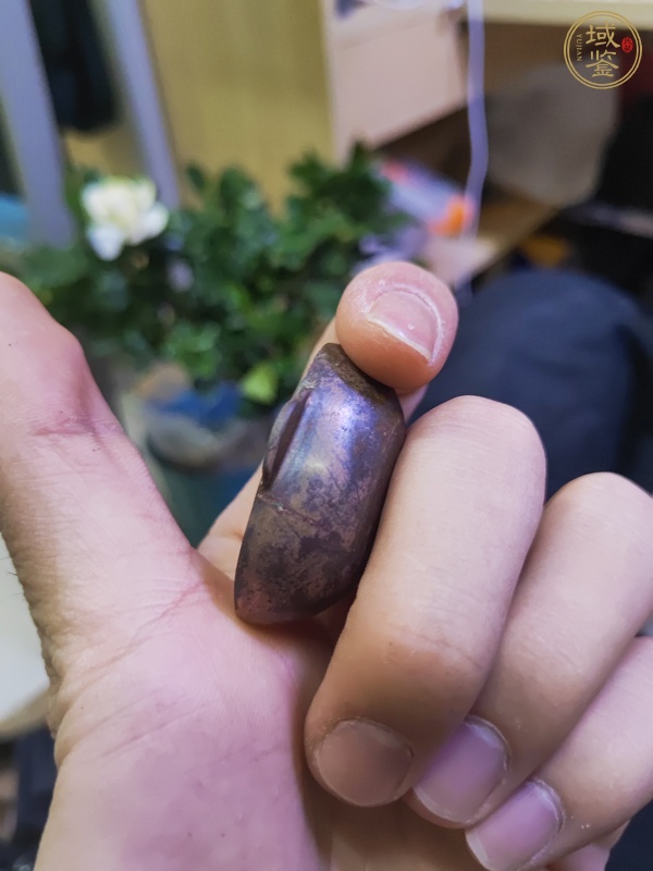 古玩銅器現代仿品青銅耳杯真品鑒賞圖