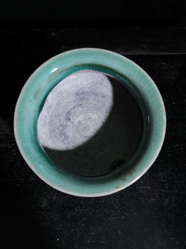 古玩陶瓷綠釉香爐拍賣，當(dāng)前價(jià)格58元