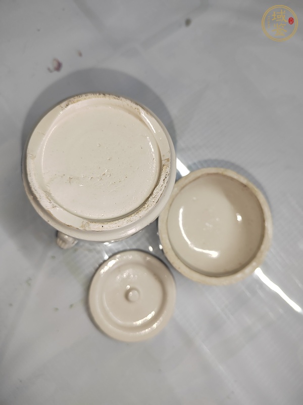 古玩陶瓷青花蓋盅真品鑒賞圖