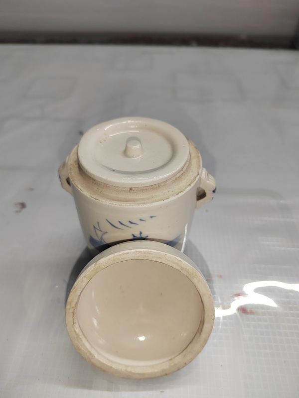 古玩陶瓷青花蓋盅拍賣，當(dāng)前價格400元