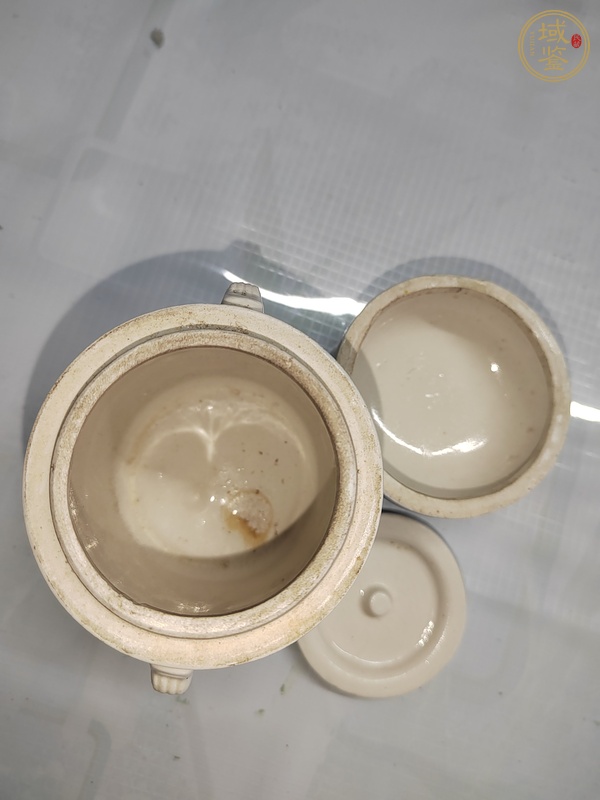 古玩陶瓷青花蓋盅真品鑒賞圖