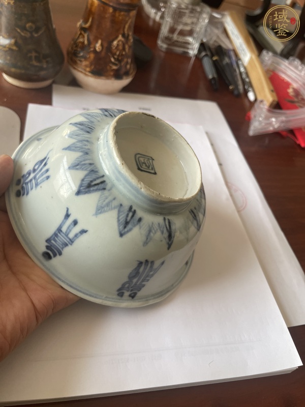 古玩陶瓷青花碗真品鑒賞圖