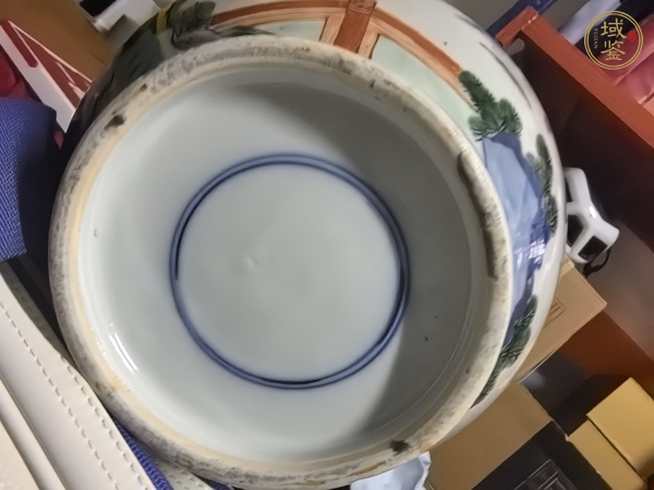 古玩陶瓷五彩瓶真品鑒賞圖