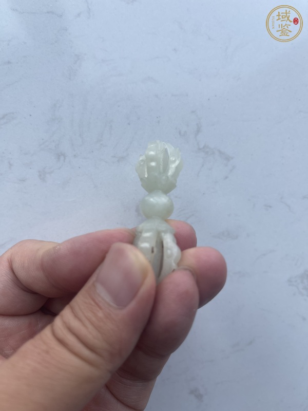 古玩玉器和田金剛杵真品鑒賞圖