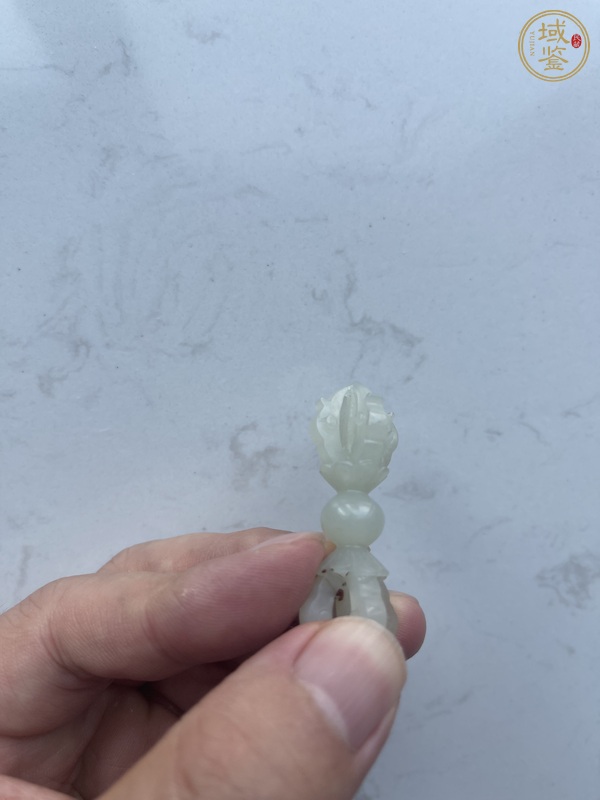 古玩玉器和田金剛杵真品鑒賞圖