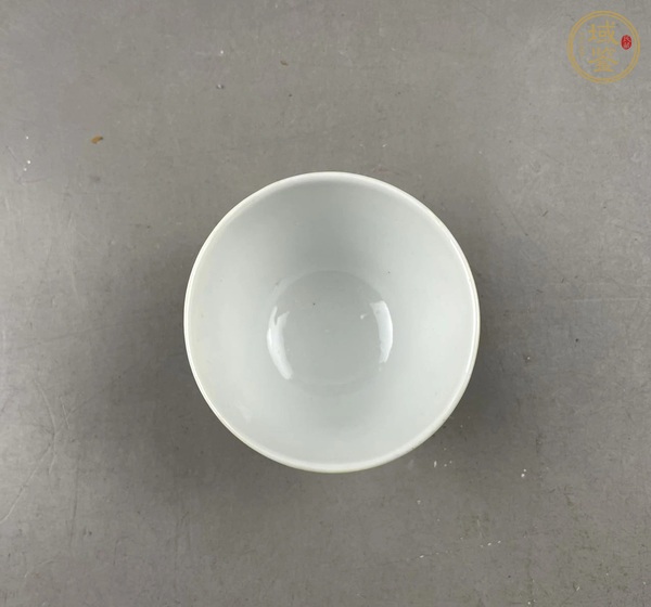 古玩陶瓷大雅齋風(fēng)格仰鐘杯真品鑒賞圖